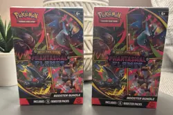 Pokemon Phantasmal Flames Booster Bundle Lot (2) -12 Packs Total- Factory Sealed - Image 1