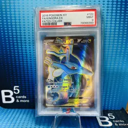 2016 Pokemon XY Fates Collide Kingdra EX 122/124 Full Art PSA 9 - Image 1