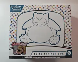 Pokemon TCG Scarlet & Violet 151 ETB Elite Trainer Box ETB Sealed 820650853159 - Image 1