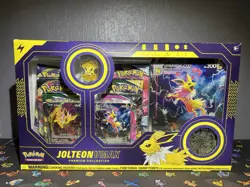 Pokemon TCG Jolteon VMAX Premium Collection Box New Sealed Box Eeveelutions - Image 1