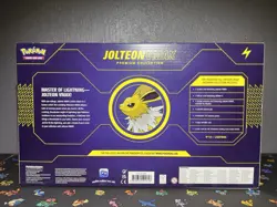 Pokemon TCG Jolteon VMAX Premium Collection Box New Sealed Box Eeveelutions - Image 4