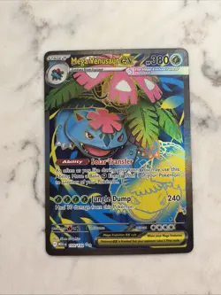 Pokemon Mega Evolutions Mega Venusaur ex 155/132 Full Art Ultra Rare - Image 1