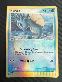 Pokemon TCG Horsea Reverse Holo Dragon 58/97 VLP - Image 1