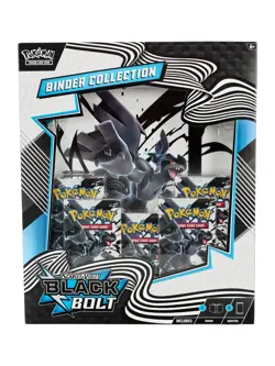 POKEMON SCARLET & VIOLET: BLACK BOLT BINDER COLLECTION 6-BOX CASE - Image 4