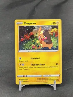 Pokemon TCG Morpeko SWSH Black Star Promo SWSH116 Holo Promo QTY - Image 1