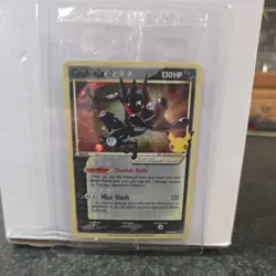 Greninja Gold Star Holo Promo SWSH144 Celebrations Black Star Pokemon #3 SEALED - Image 1