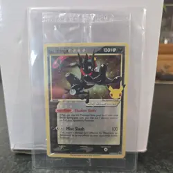 Greninja Gold Star Holo Promo SWSH144 Celebrations Black Star Pokemon #3 SEALED - Image 4