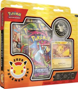 Pokemon day 2026 box 30 anniversario pikachu stamp stamped 30th ita sealed pday - Image 1