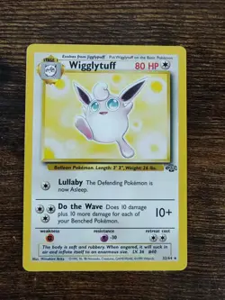Wigglytuff Jungle 32/64 Rare Pokemon Card NM - Image 1