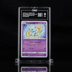 SHINING MEW 2017 POKEMON SUN & MOON JAPANESE #041/072 SHINING LEGENDS HOLO TAG9 - Image 1