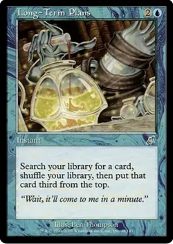 Long-Term Plans (Magic the Gathering, MTG) Scourge, SCG - Image 1