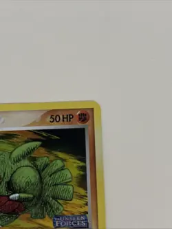 Pokemon TCG EX Unseen Forces Larvitar 61/115 Reverse Stamped Holo - Image 4