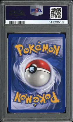 2000 Pokemon Team Rocket 1st Edition: Dark Slowbro Holo #12, PSA 8 NM-MT, Swirl! - Image 2