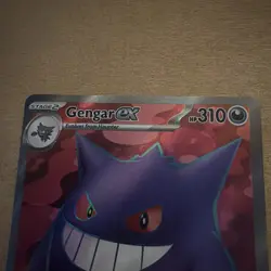 Pokemon Gengar EX Full Art TCG Temporal Forces 193/162 Card Near Mint - Image 3
