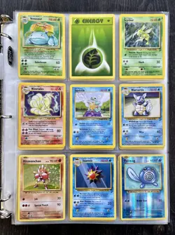Huge Vintage Pokemon Card Collection Lot Binder Wotc 1999 Base Set Holos More - Image 2
