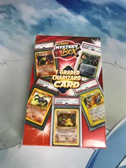 Factory SEALED Iconic Mystery Graded Charizard Card Box Pokemon PSA BGS CGC TCG - Image 1