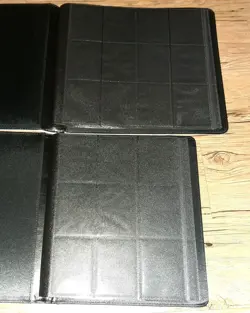 Dragon Shield Card Codex Portfolio Lot Of 2 Binders Holds 576 & 360 Ashen White - Image 2
