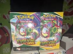 POKEMON : EVOLVING SKIES BUILD & BATTLE 2021 EMPTY BOX TCG 0 CARDS/PACKS - Image 1