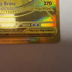 Mega Lucario ex Pokemon TCG Card ME01 Mega Evolution #188/132 Hyper Rare NM - Image 4