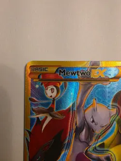 NM Mewtwo EX (163/162) XY BREAKthrough Full Art Secret Rare Pokemon Card! - Image 3