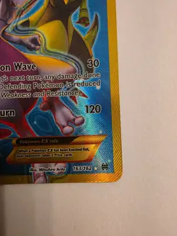 NM Mewtwo EX (163/162) XY BREAKthrough Full Art Secret Rare Pokemon Card! - Image 5