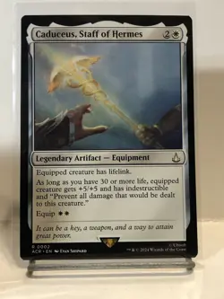 Caduceus, Staff of Hermes (Non-foil) Universes Beyond: Assassin's Creed 0002 R - Image 1