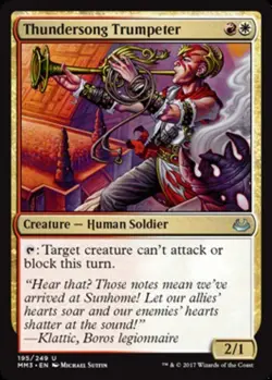 x1 Thundersong Trumpeter - Modern Masters 2017 - NM - MTG - Image 1
