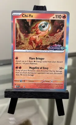 Chi-Yu SVP057 Black Star Promos Paradox Rift Prerelease Holo Pokemon TCG 2023 NM - Image 1