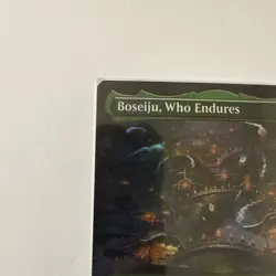 MTG: Boseiju, Who Endures (Borderless) Kamigawa: Neon Dynasty Foil NM - Image 3