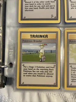 [Pokemon TCG Base Set] Pokemon Breeder 76/102 LIGHTLY PLAYED - Image 1