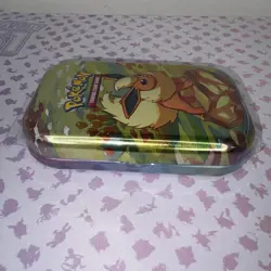 Pokemon TCG Prismatic Evolutions Mini Tin Flareon Art Scarlet & Violet - Image 3