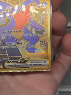 Pokemon TCG Cynthia's Garchomp Hyper Rare 241/182 Sv10: Destined Rivals HR Mint - Image 4