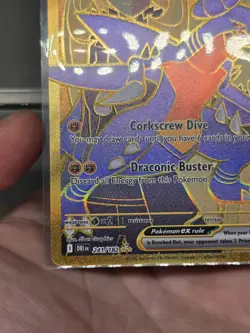 Pokemon TCG Cynthia's Garchomp Hyper Rare 241/182 Sv10: Destined Rivals HR Mint - Image 5