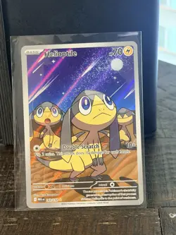 Pokemon TCG Helioptile 143/132 Me01: Mega Evolution Holo - Image 1