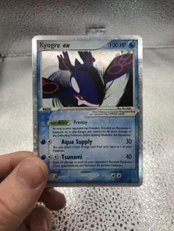 Kyogre ex 037 EX Collector's Tins Nintendo Promo Holo English Pokemon 2006 - Image 1