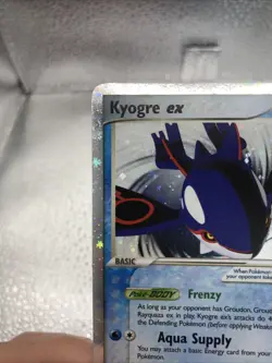 Kyogre ex 037 EX Collector's Tins Nintendo Promo Holo English Pokemon 2006 - Image 2