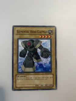 Elemental Hero Clayman DP1-EN003 - Jaden Yuki - 1st Edition - Image 1