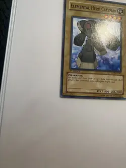 Elemental Hero Clayman DP1-EN003 - Jaden Yuki - 1st Edition - Image 4