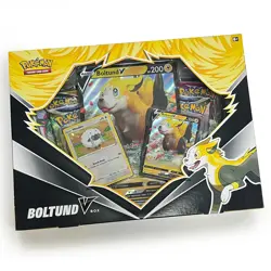 Pokemon TCG Boltund V Box Evolving Skies Brilliant Stars Fusion Strike Boosters - Image 1