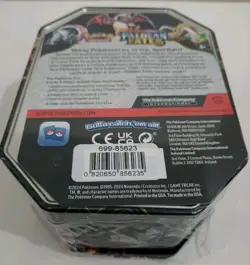 Paldean Fates Charizard EX Tin with Charizard Promo - Pokemon TCG - New Sealed - Image 3