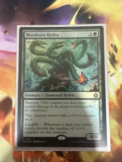 Mossborn Hydra Foundations Foil #107 NM+ Condition, MTG - Image 2
