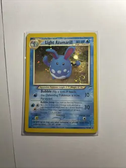 Light Azumarill 13/105 | Neo Destiny | Holo Pokemon Card - Image 1
