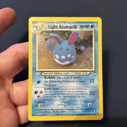 Light Azumarill | 13/105 | Neo Destiny | Holo | SWIRL | Pokemon Card | LP - Image 1