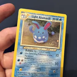 Light Azumarill | 13/105 | Neo Destiny | Holo | SWIRL | Pokemon Card | LP - Image 2