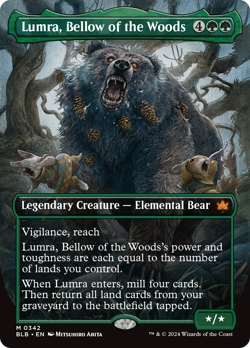 Lumra, Bellow of the Woods (REGULAR) x1 - MTG Bloomburrow BLB #342 - Image 1