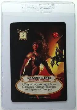 Hyborian Gates CCG TCG Dragons Eyes Promo Card By Cardz Boris Vallejo 1995 Rare - Image 1