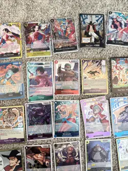 One Piece Lot Of Rare, Super Rare, And Holo Don Cards (OP14) - Image 3