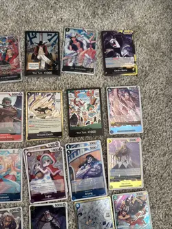 One Piece Lot Of Rare, Super Rare, And Holo Don Cards (OP14) - Image 4