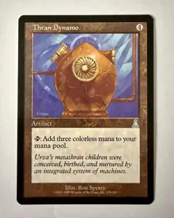Thran Dynamo Magic the Gathering Card MTG Urza's Destiny NM Excellent Condition! - Image 1
