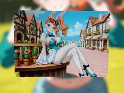 Sonia Pokemon Anime Waifu Sexy Goddess Doujin Lewd Hentai Card - Image 1